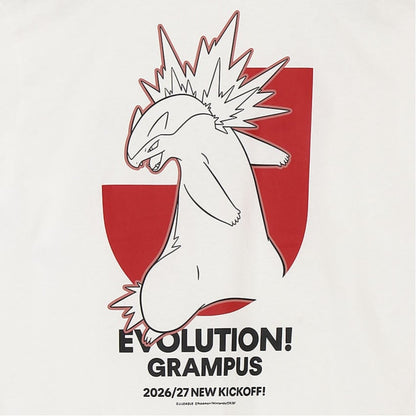 Typhlosion T-Shirt White Kids Nagoya Grampus x Pokemon J.League | J.League Online Store