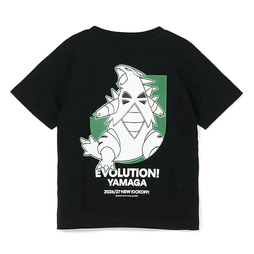 Tyranitar T-Shirt Black Kids Matsumoto Yamaga FC x Pokemon J.League | J.League Online Store
