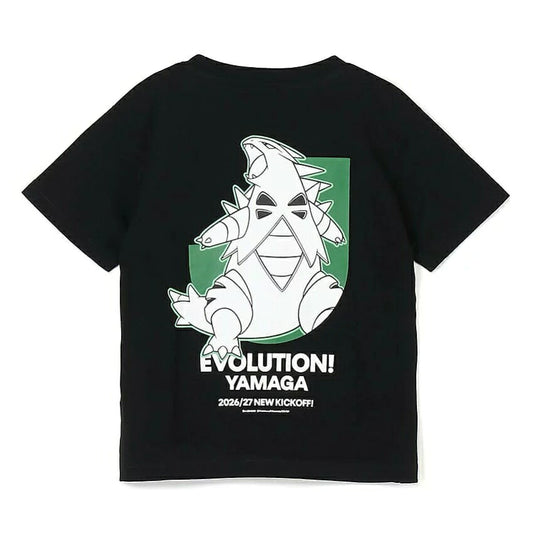 Tyranitar T-Shirt Black Kids Matsumoto Yamaga FC x Pokemon J.League | J.League Online Store