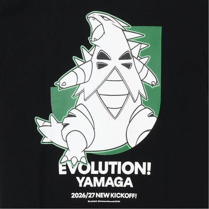 Tyranitar T-Shirt Black Kids Matsumoto Yamaga FC x Pokemon J.League | J.League Online Store