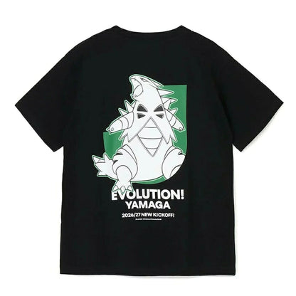 Tyranitar T-Shirt Black Matsumoto Yamaga FC x Pokemon J.League | J.League Online Store