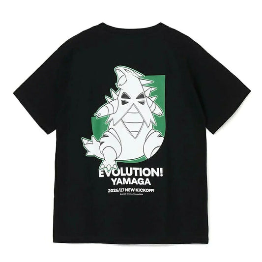 Tyranitar T-Shirt Black Matsumoto Yamaga FC x Pokemon J.League | J.League Online Store
