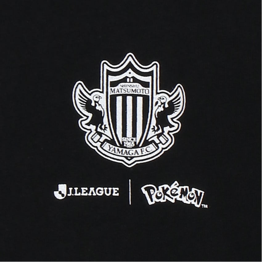 Tyranitar T-Shirt Black Matsumoto Yamaga FC x Pokemon J.League | J.League Online Store