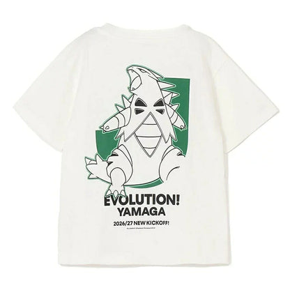 Tyranitar T-Shirt White Kids Matsumoto Yamaga FC x Pokemon J.League | J.League Online Store