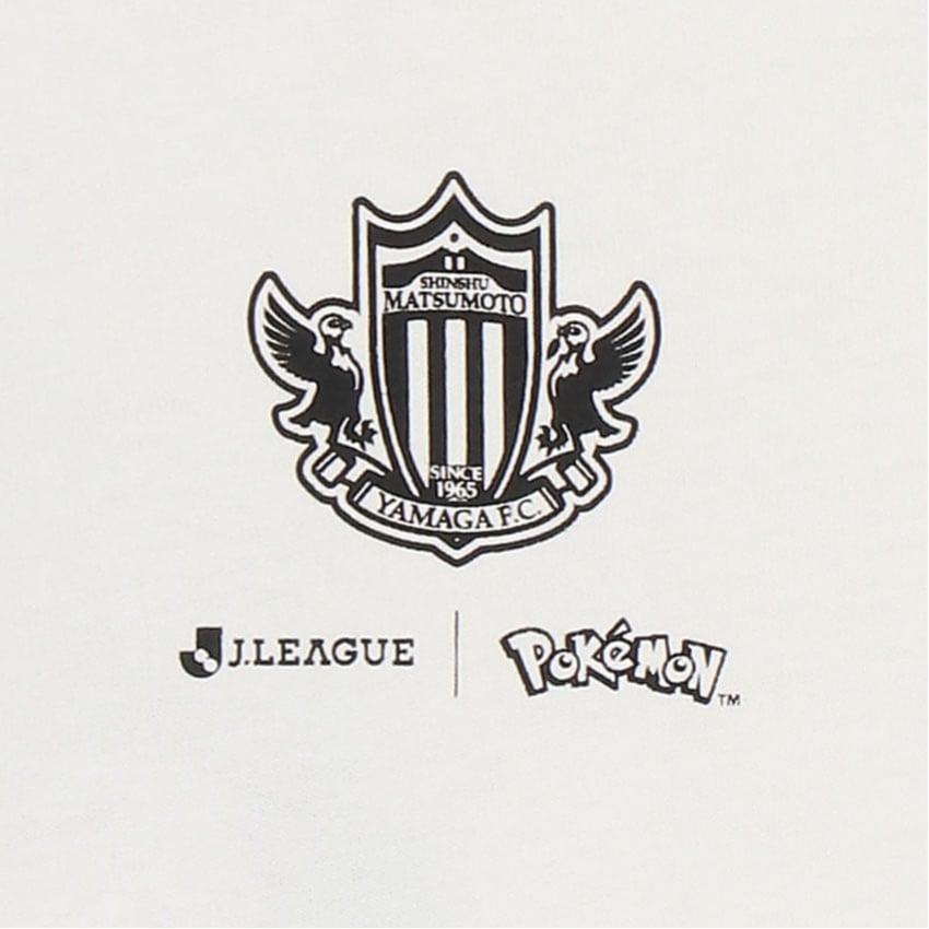 Tyranitar T-Shirt White Kids Matsumoto Yamaga FC x Pokemon J.League | J.League Online Store