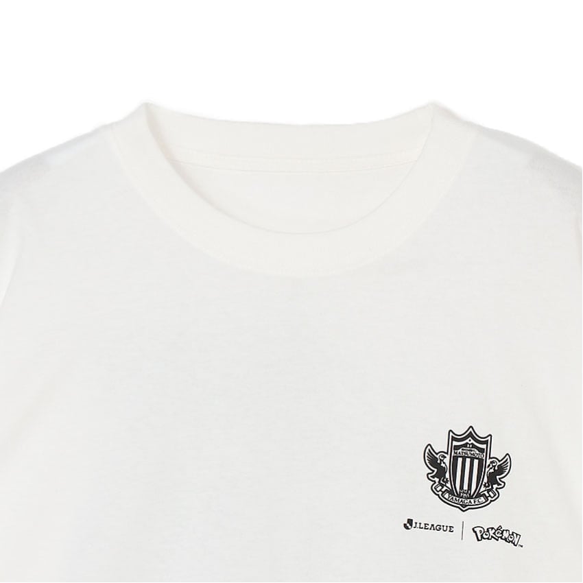 Tyranitar T-Shirt White Matsumoto Yamaga FC x Pokemon J.League | J.League Online Store