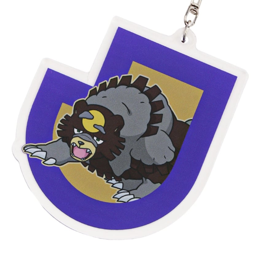 Ursaluna Keychain Sanfrecce Hiroshima x Pokemon J.League | J.League Online Store