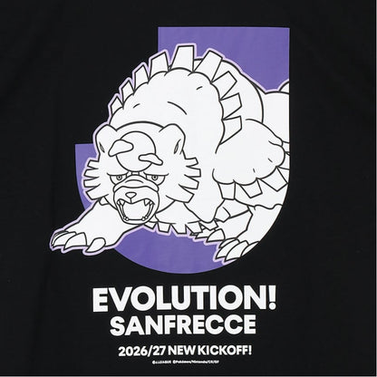 Ursaluna T-Shirt Black Sanfrecce Hiroshima x Pokemon J.League | J.League Online Store