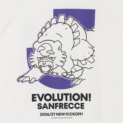 Ursaluna T-Shirt White Sanfrecce Hiroshima x Pokemon J.League | J.League Online Store