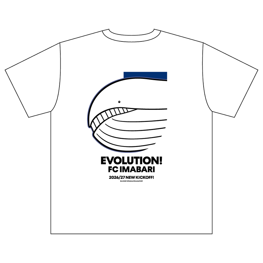 Wailord T-Shirt White Kids FC Imabari x Pokemon J.League | J.League Online Store