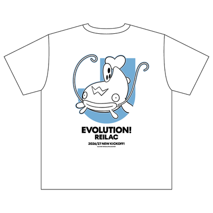 Whiscash T-Shirt White Reilac Shiga FC x Pokemon J.League | J.League Online Store