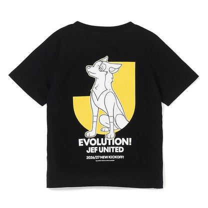 Yamper T-Shirt Black Kids JEF United Chiba x Pokemon J.League | J.League Online Store
