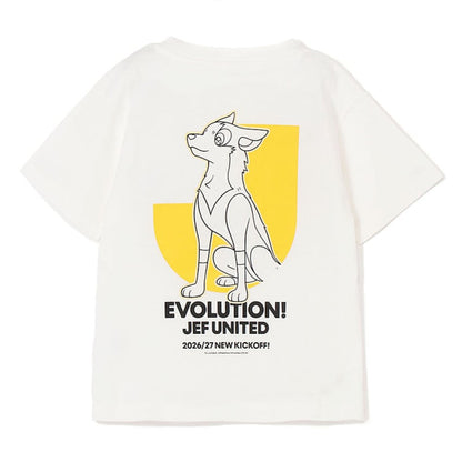 Yamper T-Shirt White Kids JEF United Chiba x Pokemon J.League | J.League Online Store