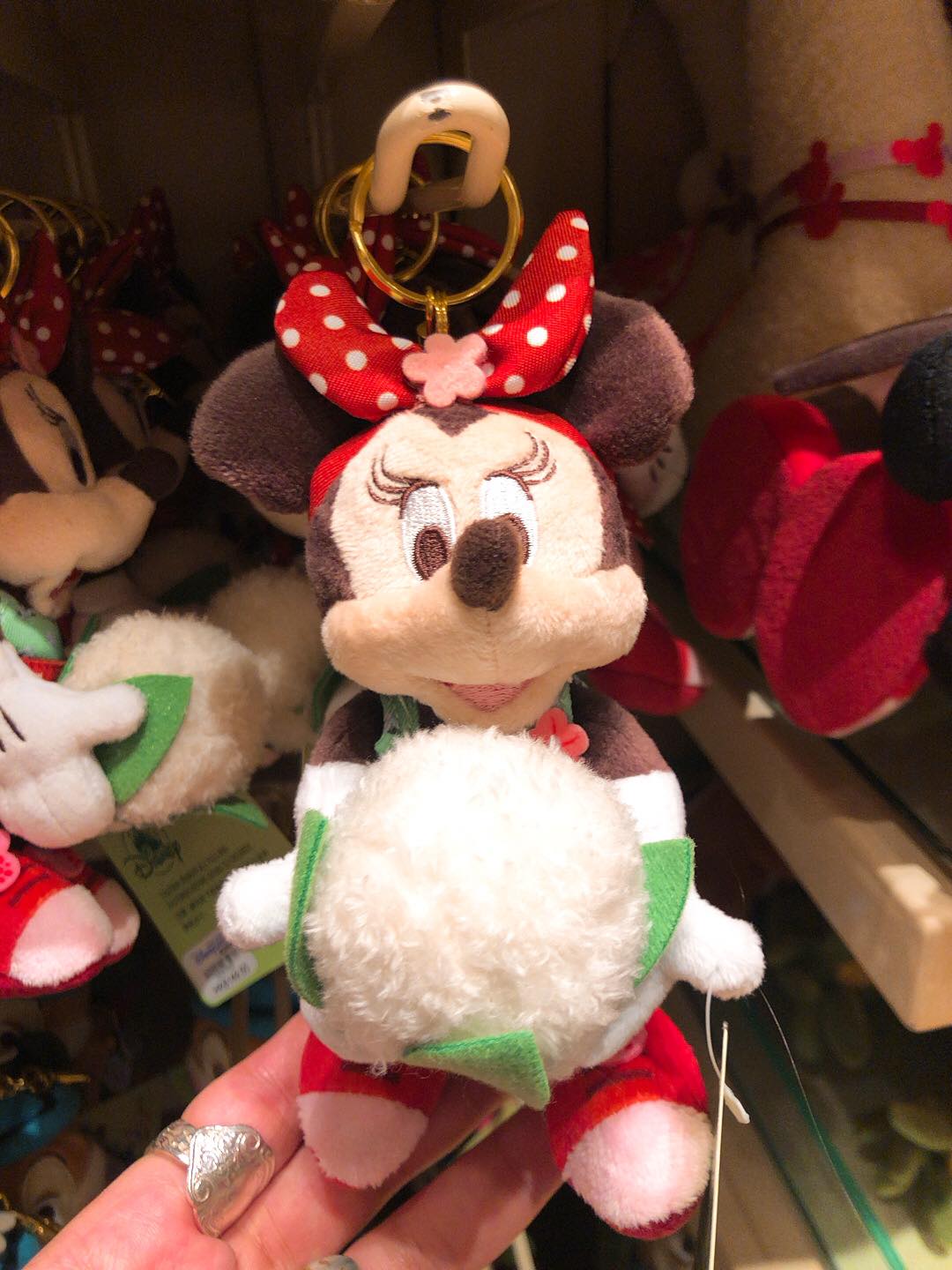 HKDL - Spring Collection 2023 - Minnie Mouse Keychain Plush – LEALEA MART