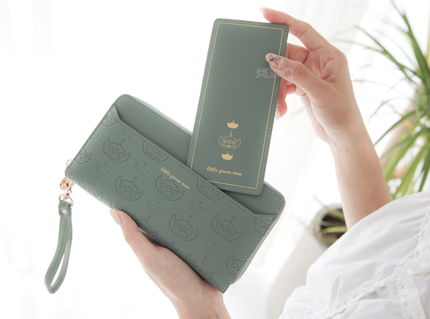 Disney Characters Long Wallet with Card Holder