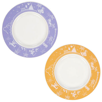 TDR -  Tokyo Disney Resort Plate Set of 4