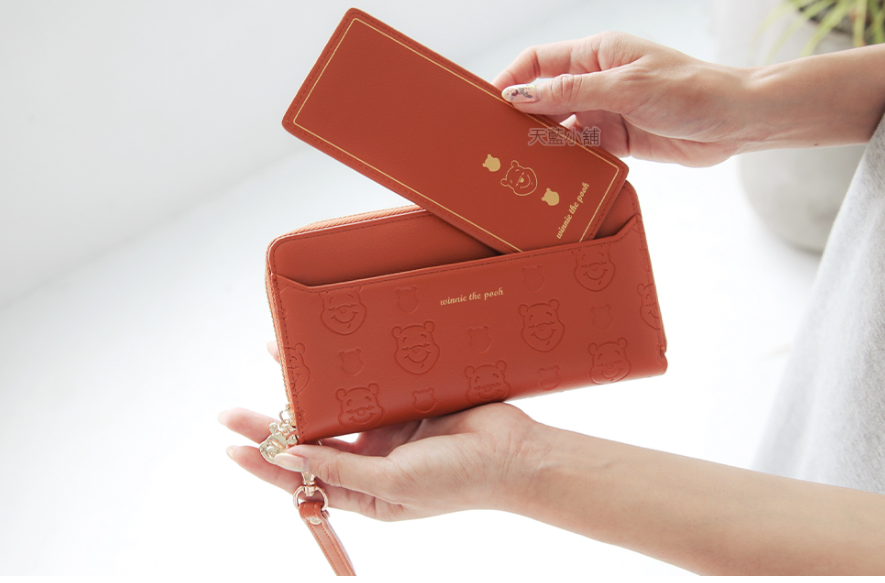 Disney Characters Long Wallet with Card Holder