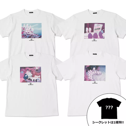 SDJ - Random Print T-shirt - Alice in Wonderland
