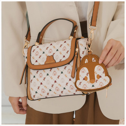 Disney Character - Chip  & Dale Crossbody Bag