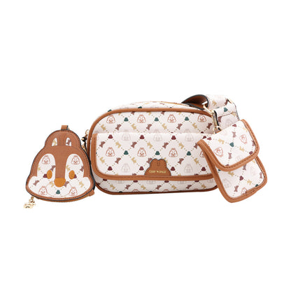 Disney Character - Chip  & Dale Crossbody Bag