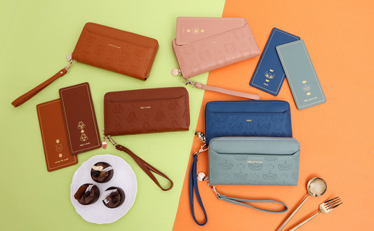 Disney Characters Long Wallet with Card Holder